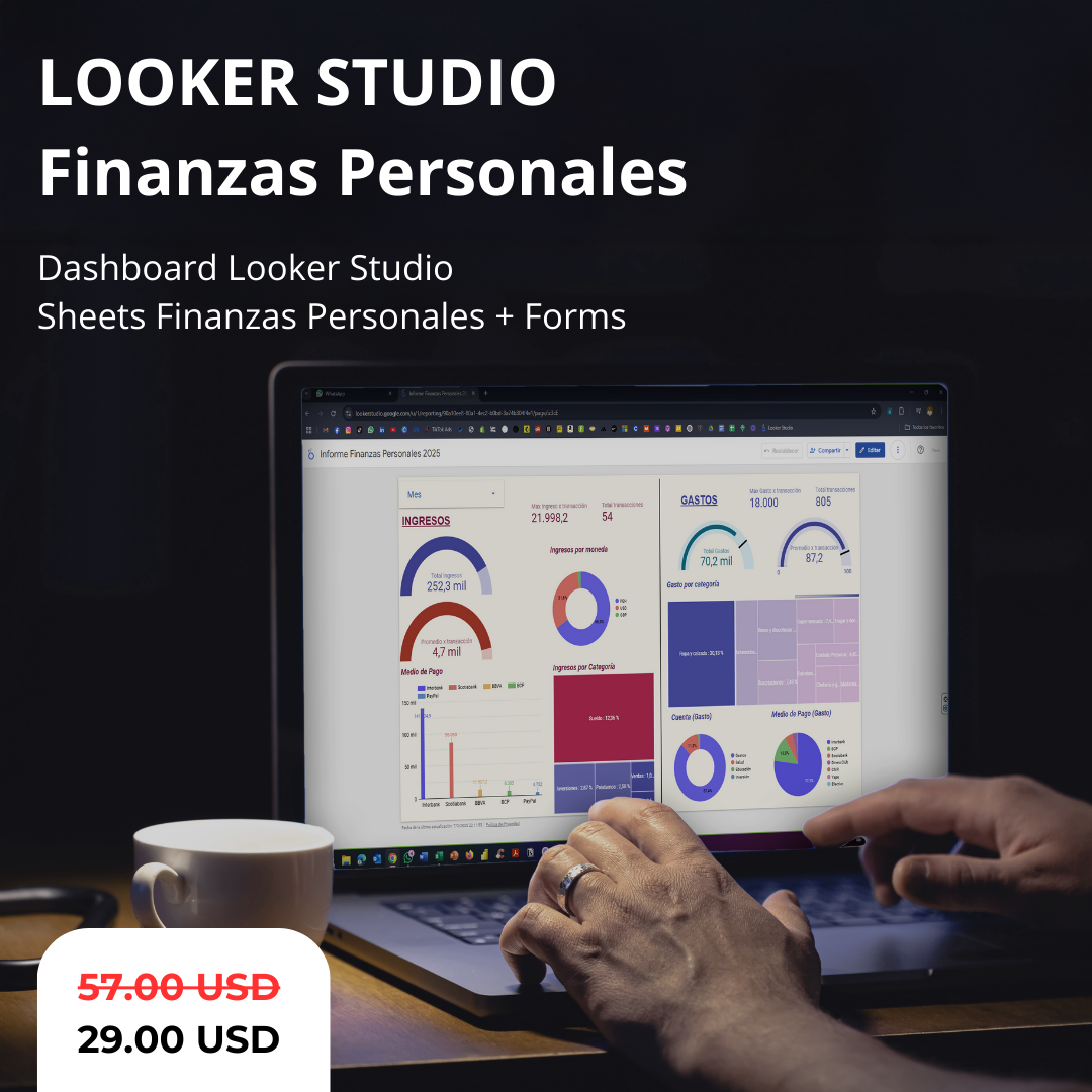 Looker Studio Finanzas Personales