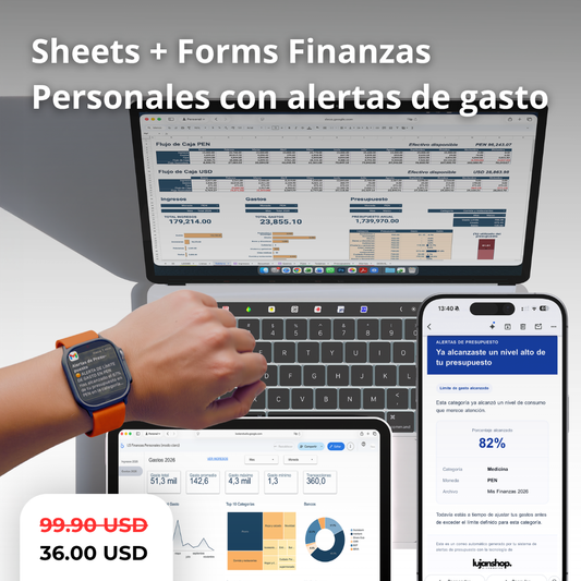 Sheets + Forms Finanzas Personales