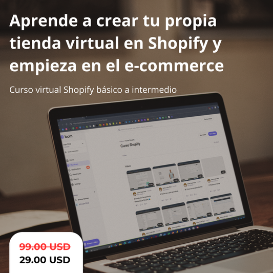 Curso Shopify desde cero