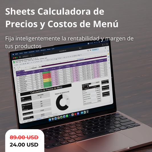 Sheets Generador Precio de Venta