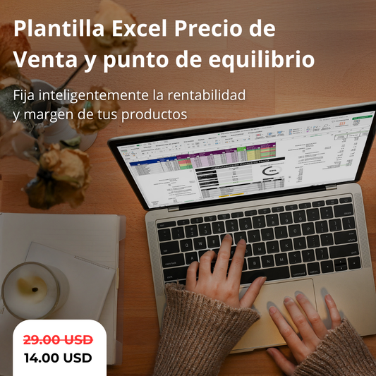 Excel Precio de Venta y Punto de Equilibrio